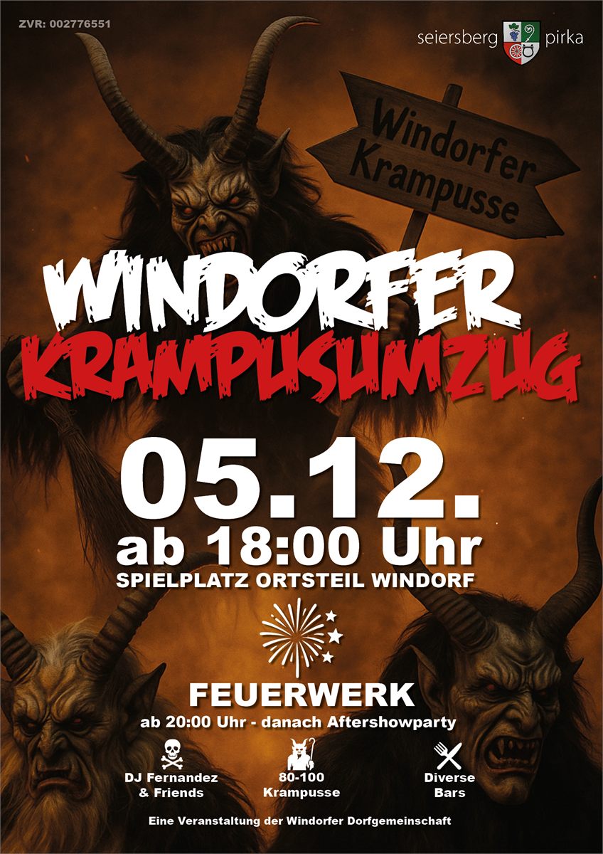 Grafikdesign: Windorfer Krampusumzug
